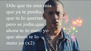 Te lo meto yo Letra - Bad Bunny x arcangel x lary over x farruko x tempo