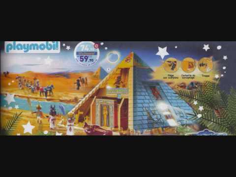 comment construire pyramide playmobil