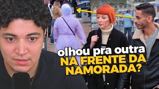 o cara OLHOU PRA OUTRA na frente da mulher e deu a MAIOR TRETA