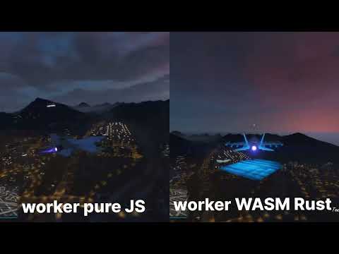 alt:V rust wasm on clientside performance comparison