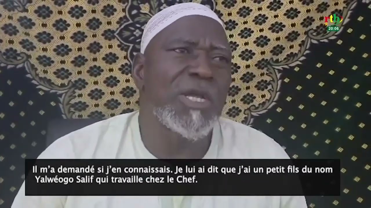 Tentative de coup d’État manqué au Burkina Faso :témoignage d’un autre complice, El Hadj Ali Winèga