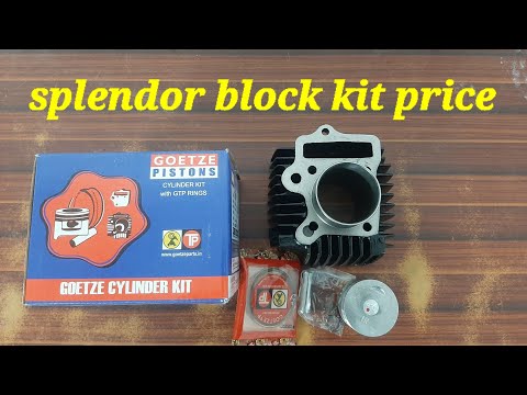 splendor plus Goetze cylinder kit 👌// best quality// splendor plus all models// price 👌
