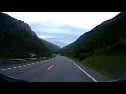 From Dombås to Oppdal via E6, Norway 2015