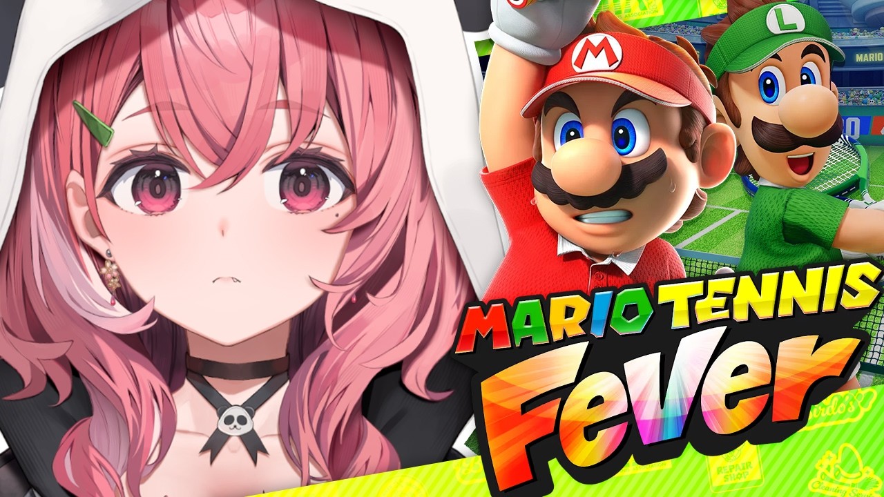 マリオテニス フィーバー┊︎ランクマッチもぐるやよおおおおっ！！！！！