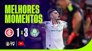 MELHORES MOMENTOS: INTERNACIONAL 1 X 3 PALMEIRAS | BRASILEIRÃO 2026 | 3ª RODADA