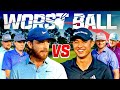WORST BALL SHAMBLE With Collin Morikawa And Tommy Fleetwood