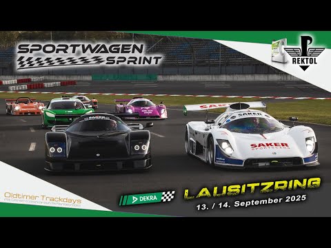 Sportwagen Sprint - 13. / 14. September 2025 - DEKRA Lausitzring / Klassik Tage