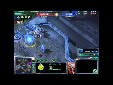 Starcraft 2 - G009 - aAaNerchio (z) vs NightEnD (p) - Replay Shoutcast [HD]