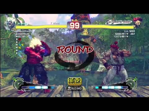 overmostheads [Oni] vs LLL MBR [Akuma] SSF4 Arcade Edition Endless