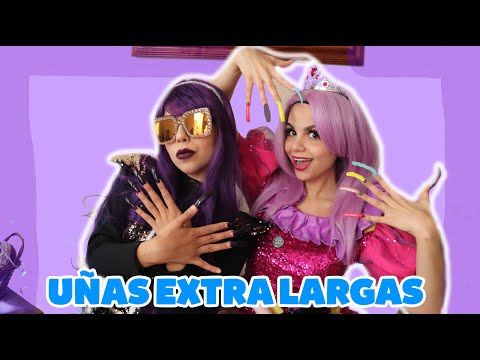 24 HORAS CON UÑAS EXTRA LARGAS / Mali y Emita