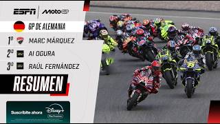 MARC MÁRQUEZ NO TUVO RIVAL EN ALEMANIA Y SE QUEDÓ CON EL GRAN PREMIO | RESUMEN