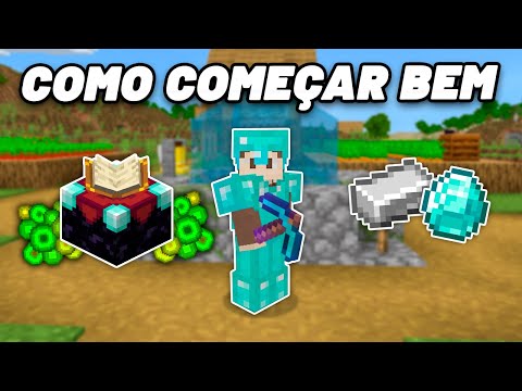 COMO COMEÇAR BEM no MINECRAFT