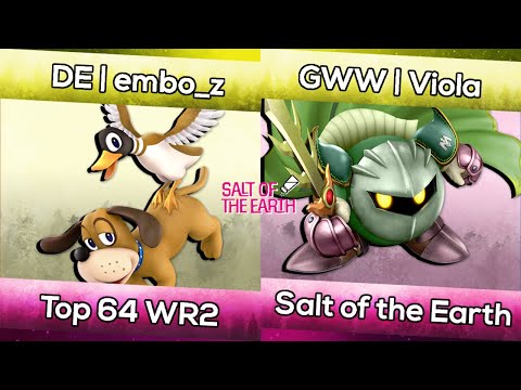 DE | embo_z (Duck Hunt) vs. GWW | Viola (Meta Knight) | SotE Singles | Smash Ultimate Top 64 WR2