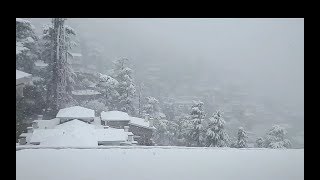 preview picture of video 'Snowfall at Gulmi Resunga ???  23 jan 2019'