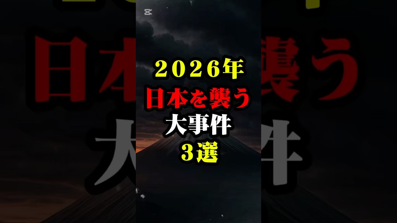 2026年日本を襲う大事件#雑学 #都市伝説 #豆知識 #怖い話 #ホラー #shorts