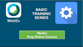 Webex Training in Canvas: Before participants arrive