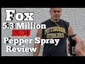 Fox Labs 5.3 Million SHU Pepper Spray Review and Test