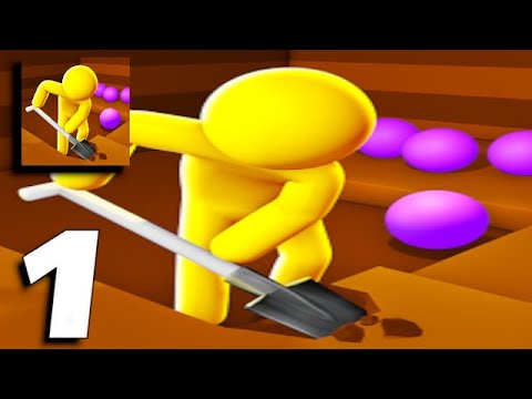 Dig Deep - Gameplay Part 1 (Android, iOS) - Max Level - YouTube