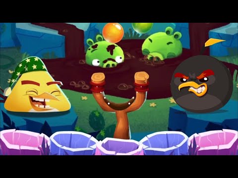 AB POP Angry Birds game play hard Level 535-537