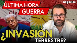 ÚLTIMA HORA GUERRA | Irán amenaza con el caos nuclear, dudas sobre la invasión kurda y Trump insiste