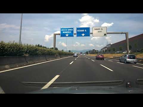 Driving to Milan ( Italy )