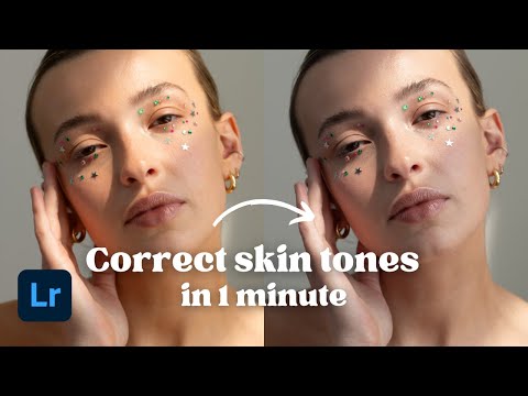 How to Correct Skin Tones in Lightroom in 1 Minute [Lightroom Tutorial for Beginners]