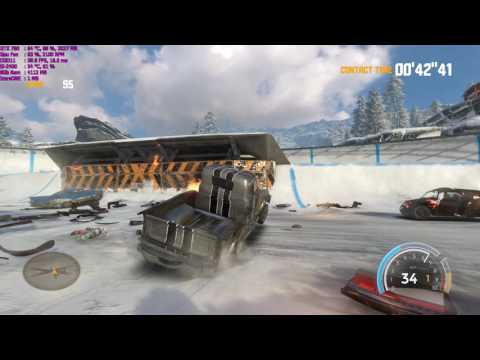 FlatOut 4: Total Insanity Walkthrough Part 20 - "Classic: Mountain Arena Survivor"