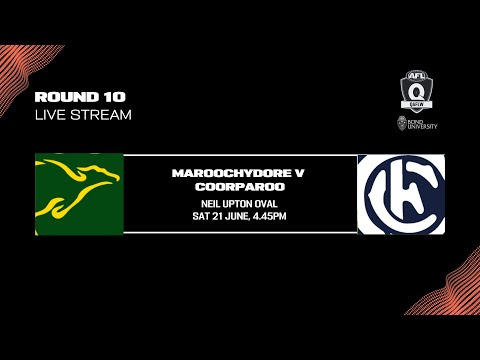 LIVE Bond University QAFLW ROUND 10 - Maroochydore v Coorparoo