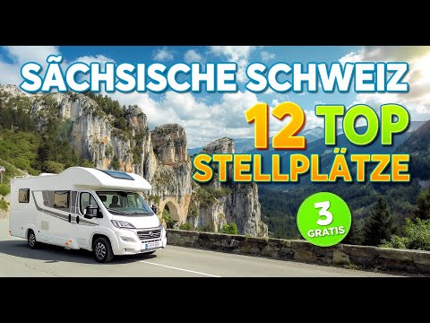 SÄCHSISCHE SCHWEIZ 12 TOP Stellplätze KOSTENLOSE und GPS 2025
