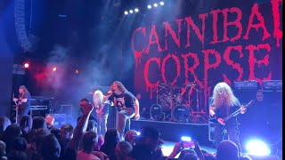 CANNIBAL CORPSE - Stripped, Raped and Strangled + Hammer Smashed Face @ Nobel, Leiden - NL 2023 LIVE