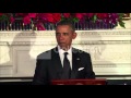 OBAMA AT GOVERNOR S DINNER MAKE YOURSELF AT HOME