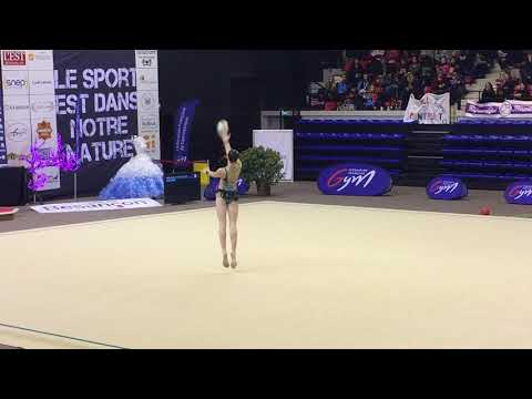 Lilas Ribaimont - Nat C 14/15 ans - France Besançon 2018