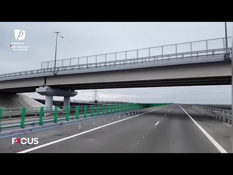 De la București la Adjud, doar pe autostradă.  Încă 50 de kilometri din A7, inaugurați