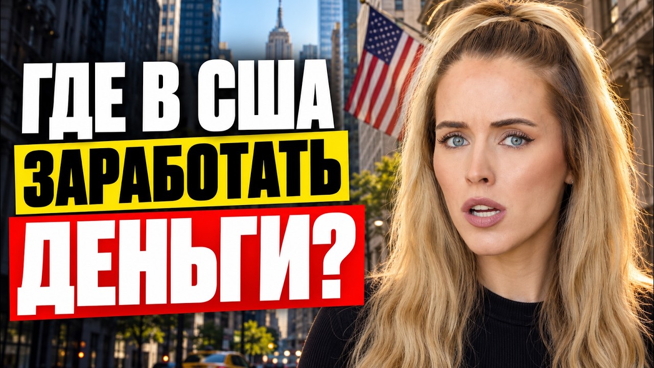 В АМЕРИКЕ ВСЁ ДОРОГО. НА ЧЁМ ТУТ ЗАРАБАТЫВАТЬ
