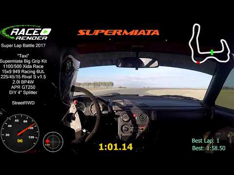 Super Lap Battle 2017, Street RWD, "Taxi" 1:58.50 CW13