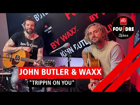 John Butler & Waxx interprètent "Trippin On You" en live dans Foudre