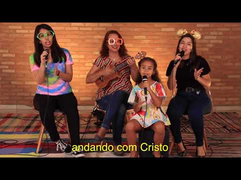 Andando com Cristo | Louvor Bueno Criança