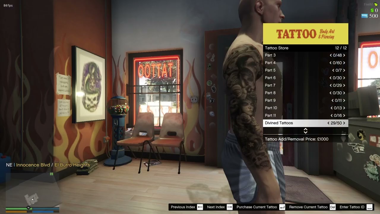 [PAID] [ADDON] 50 Custom Tattoos by Divined thumbnail 2