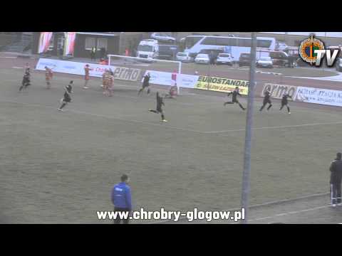 7.03.2015 Chojniczanka - Chrobry 1-1 bramki
