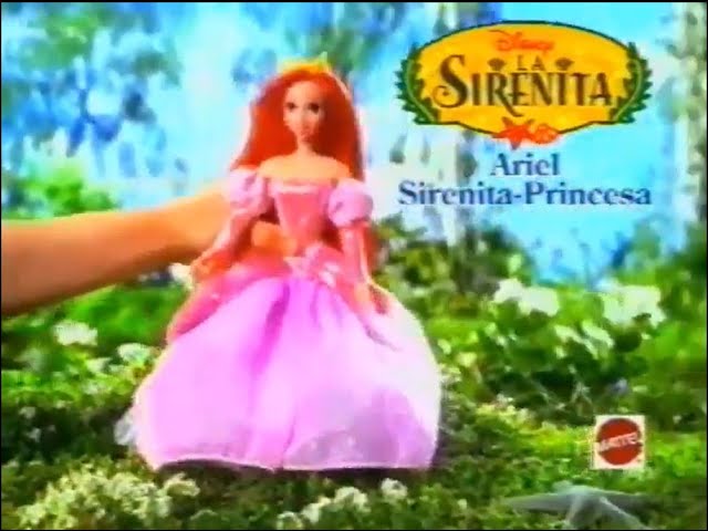 Vídeo relacionado con Mattel Disney Princess Ariel Muñeca princesa película La Sirenita, juguete +3 años (HLW10)