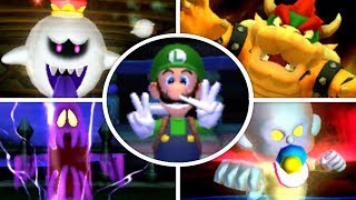 Luigi's Mansion 3DS - All Bosses (No Damage)