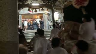 令和4年 額神社 秋季祭礼本祭-4 (かほく市高松)