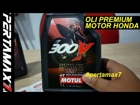 REVIEW Oli Motul 300V Factory Line 5W-30 Cocok Untuk Semua Motor Honda di Dunia? #motul #300v #ester