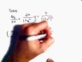 Integrating Factor to Solve a Differential Equation