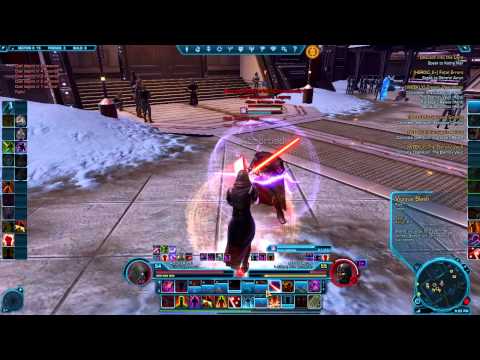 SWTOR Sith Juggernaut (Level 54) vs (Level 55) Sith Sorcerer Dueling