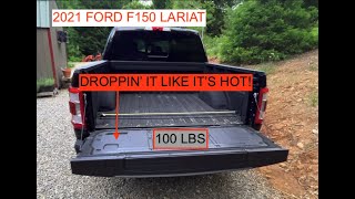 2021 Ford F150 Lariat: Tailgate Drop