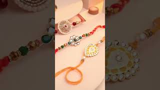 Explore Our Designer Rakhi Collection, Where Every Thread Weaves a Tale of Style and Sibling Love. 🎀