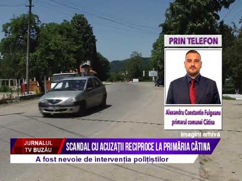 Scandal cu acuzatii reciproce la Primaria Catina