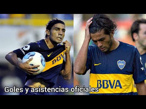 Todos los goles y asistencias de Walter Erviti en Boca | En partidos oficiales