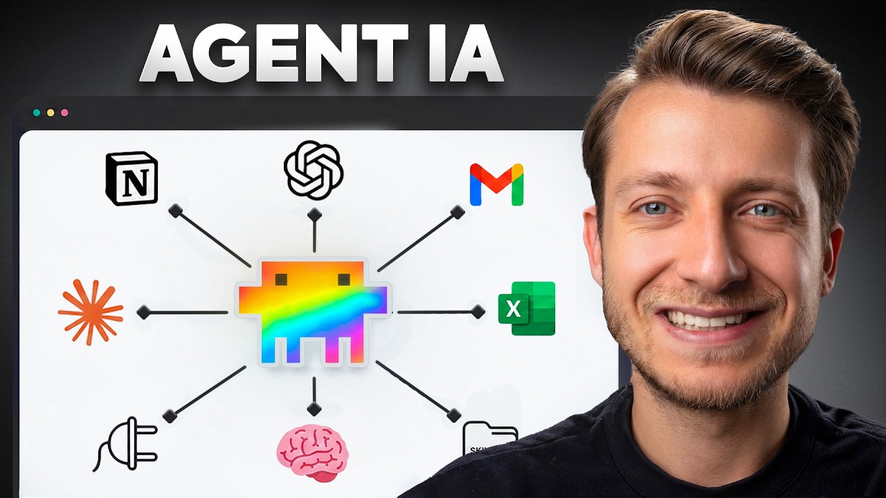 Créer ton 1er Agent IA sans coder en 30 min ! (je te montre TOUT)